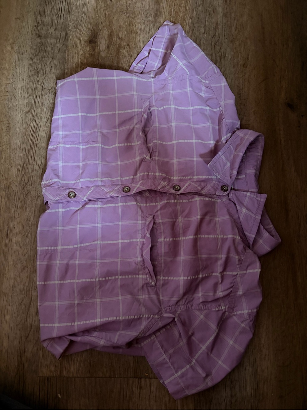 Cabela's Purple Plaid Shirt Jacket